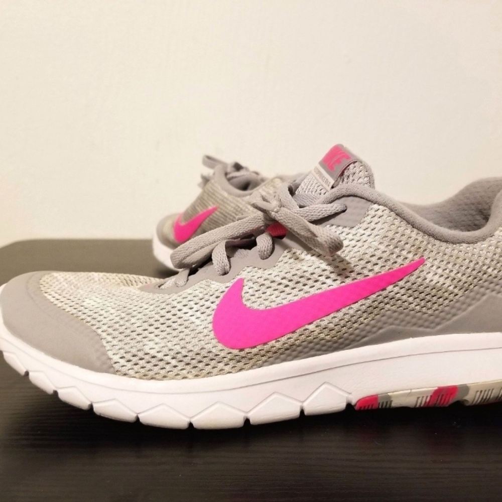 Nike Gray and Pink Sneakers